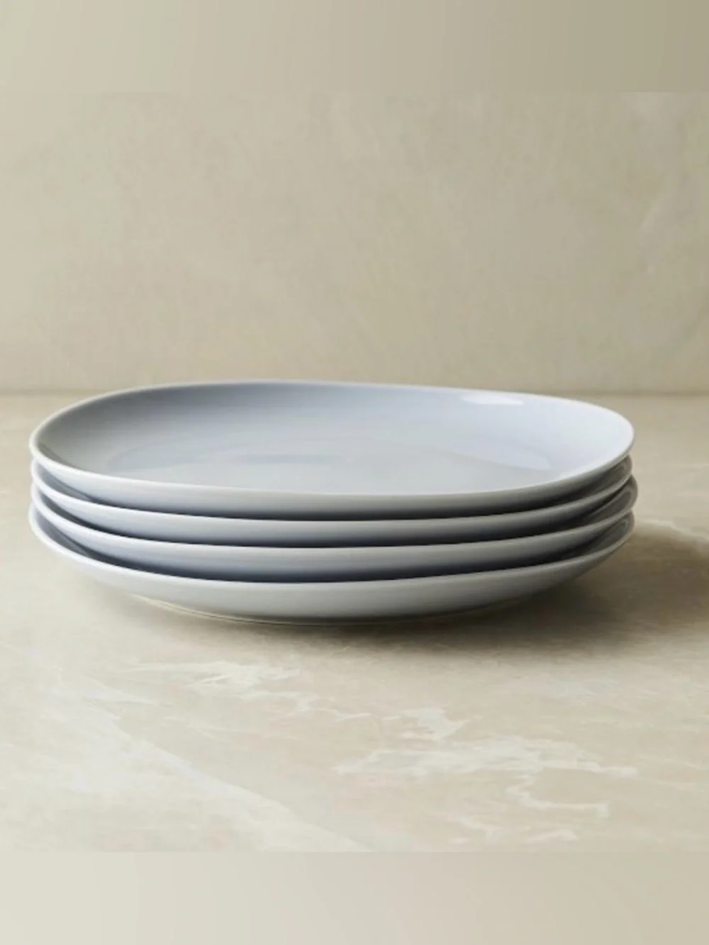 West Elm White Salad Plates - Set of 8